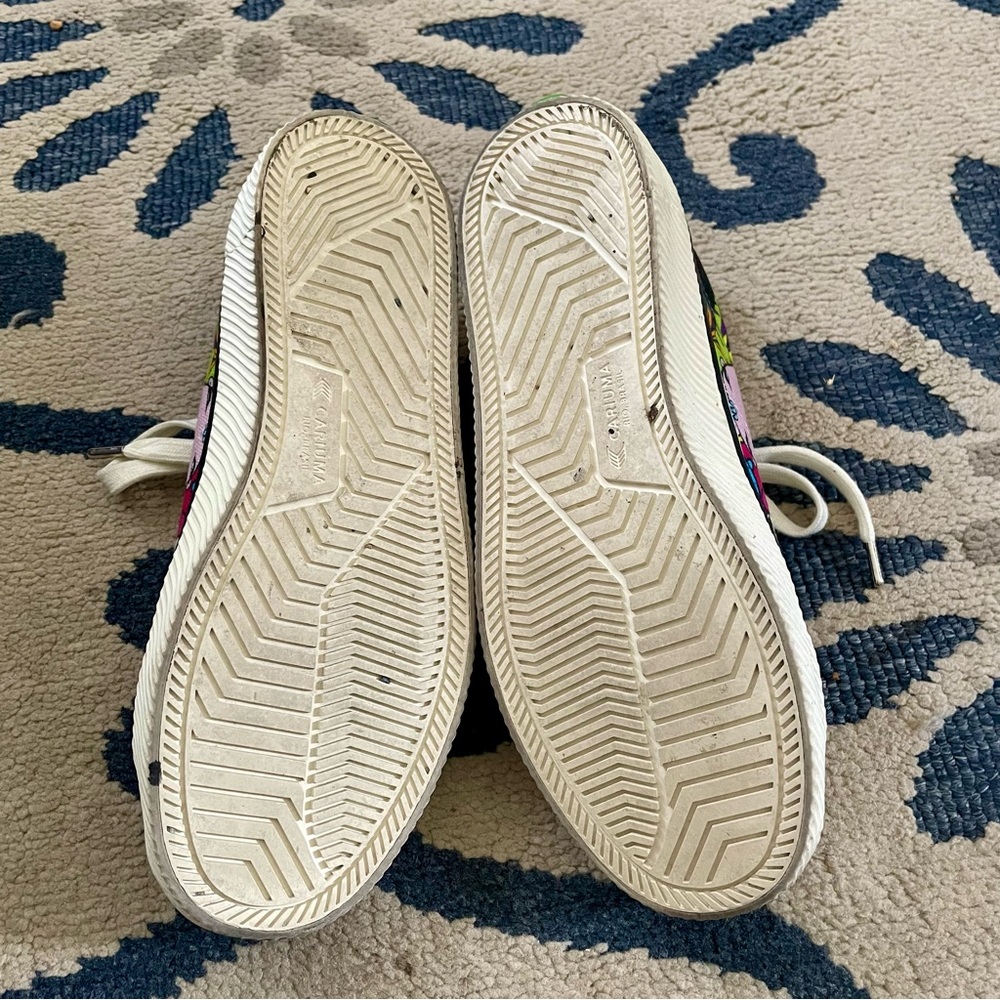 Cariuma OCA Low-Top Toz Canvas Sneaker | Size W5 | Rainbow/multicolored 🌈 - Picture 11 of 11